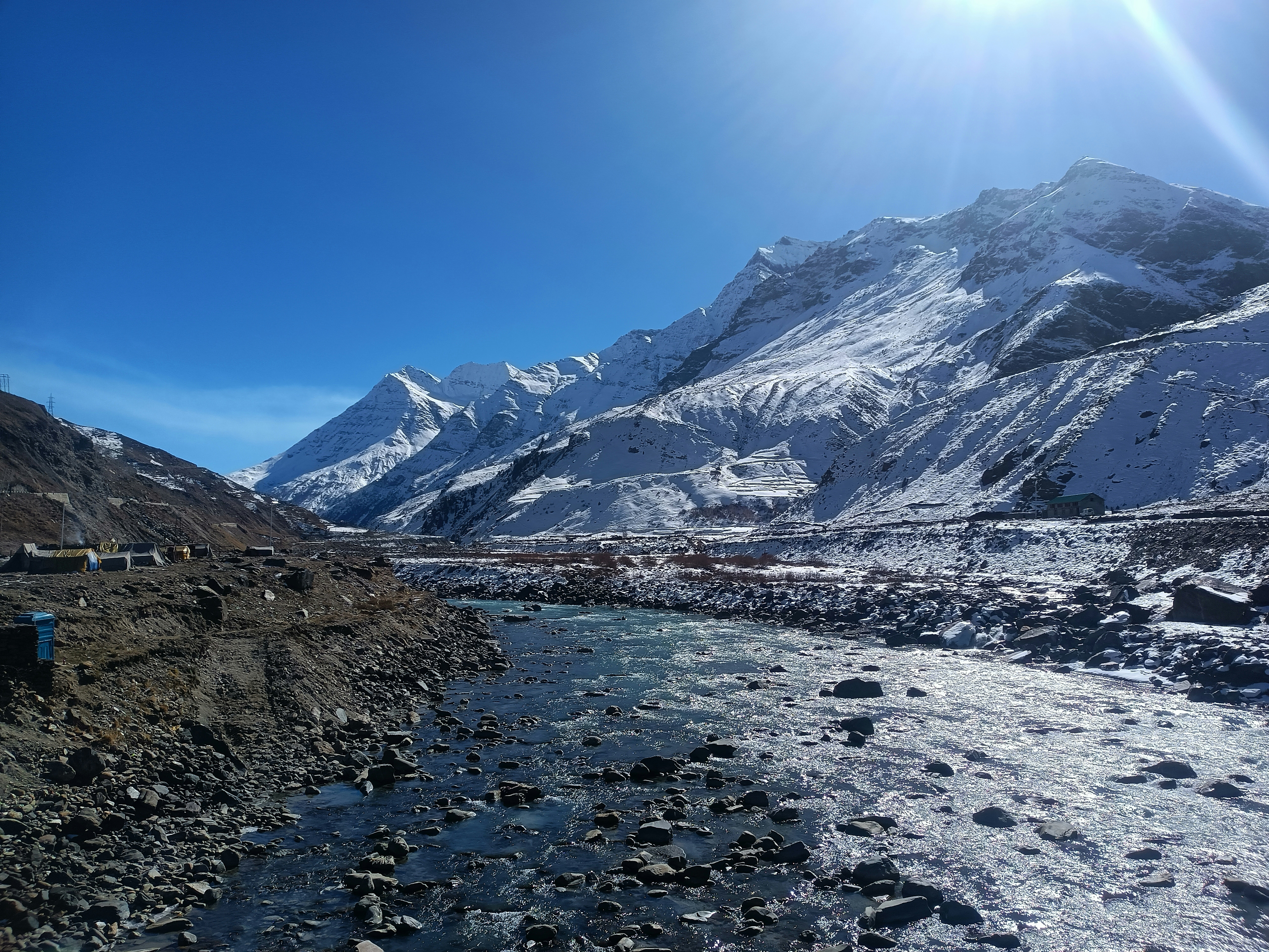 Himachal mountain view