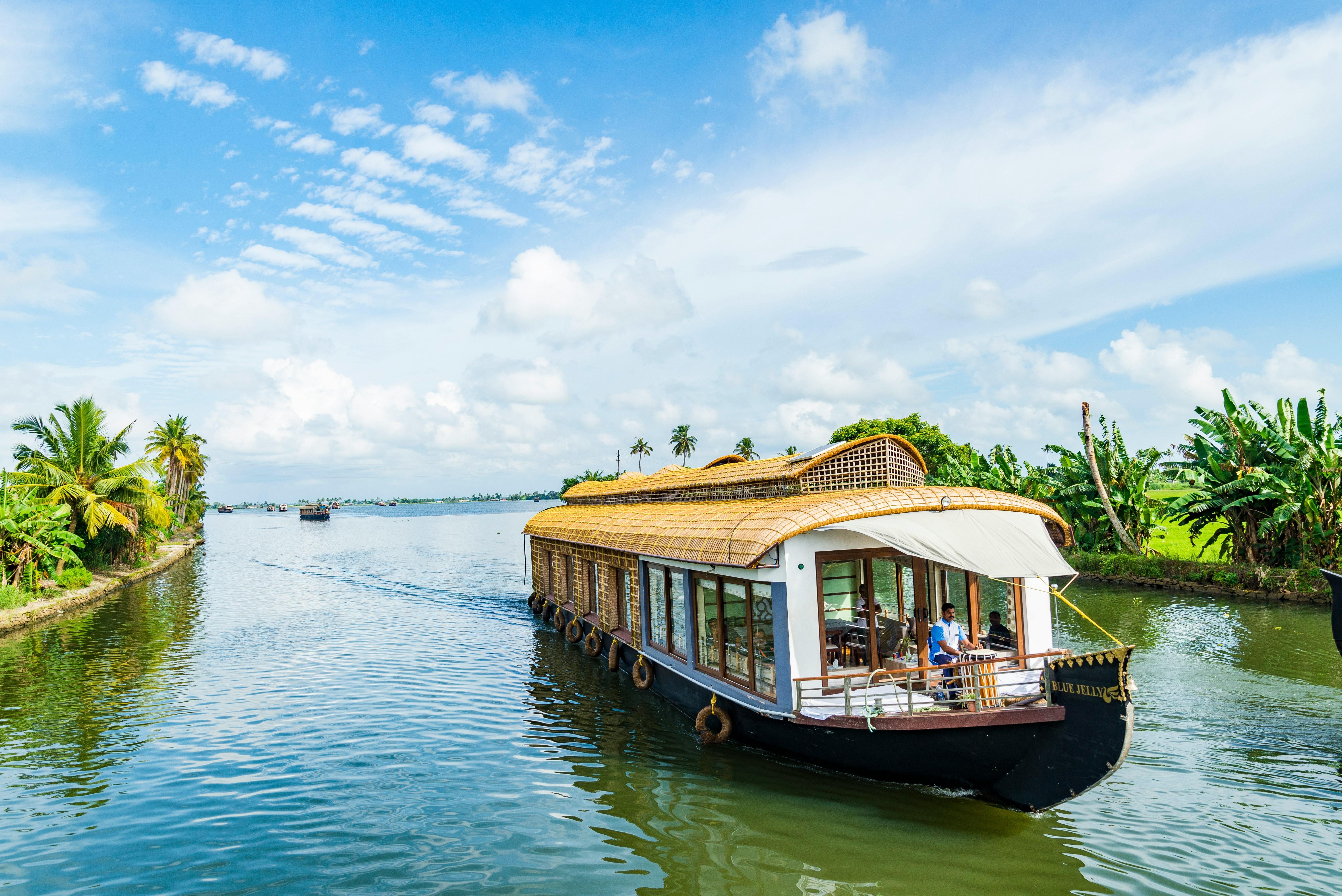 Kerala houseboat, backwaters