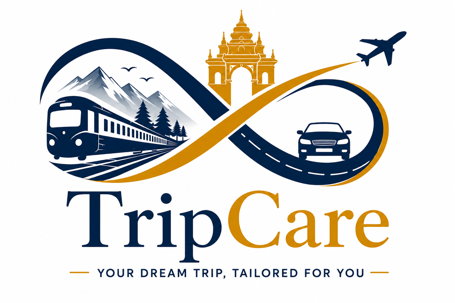 TripCare Logo - Premium Travel Concierge
